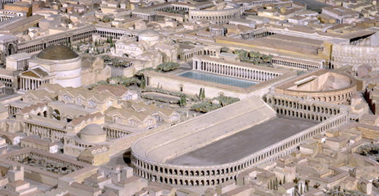 Plastico di Roma in età imperiale Plastico di Roma in età imperiale