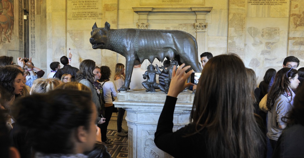 Musei Capitolini - sala della Lupa