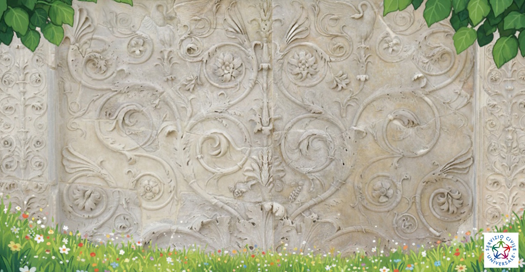 Museo dell’Ara Pacis Augustae, particolare Particolare del Museo dell’Ara Pacis Augustae