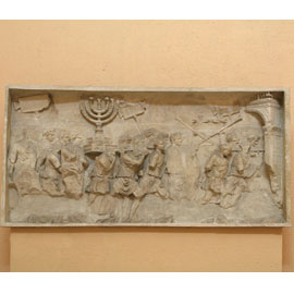 Rilievo con il trionfo giudaico dall’Arco di Tito Rilievo con il trionfo giudaico dall’Arco di Tito