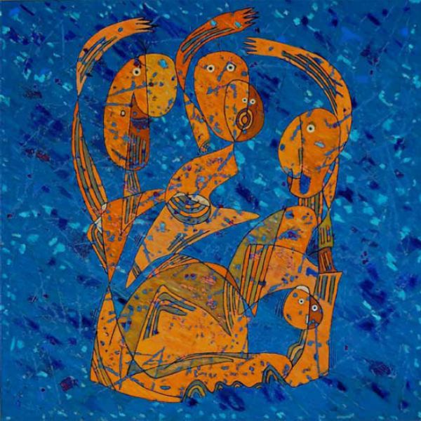 Željko Jančić Zec. Oil on canvas, 2011/2012, 2° 150x150 cm