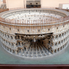 Plastico ricostruttivo dell'Anfiteatro Flavio