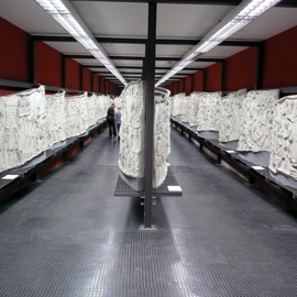 Sala con i calchi dei rilievi della Colonna Traiana