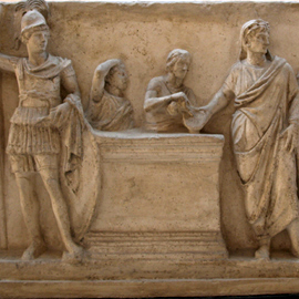 Scena di sacrificio dall'ara di Domizio Enobarbo