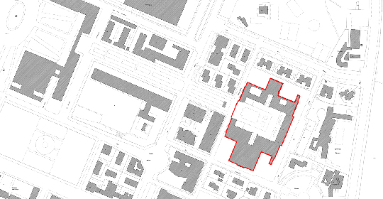 Inquadramento urbanistico del Museo della Civiltà Romana