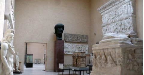 Museo della Civiltà Romana - Sala XIV: Imperatori da Macrino a Giustiniano