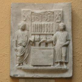 Stele funeraria del coltellinaio Lucio Cornelio Atimeto