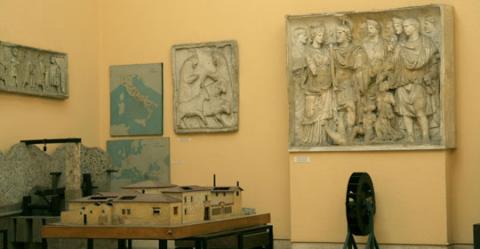 Museo della Civiltà Romana - Sala LIII: L'agricoltura, la pastorizia e l'agrimensura